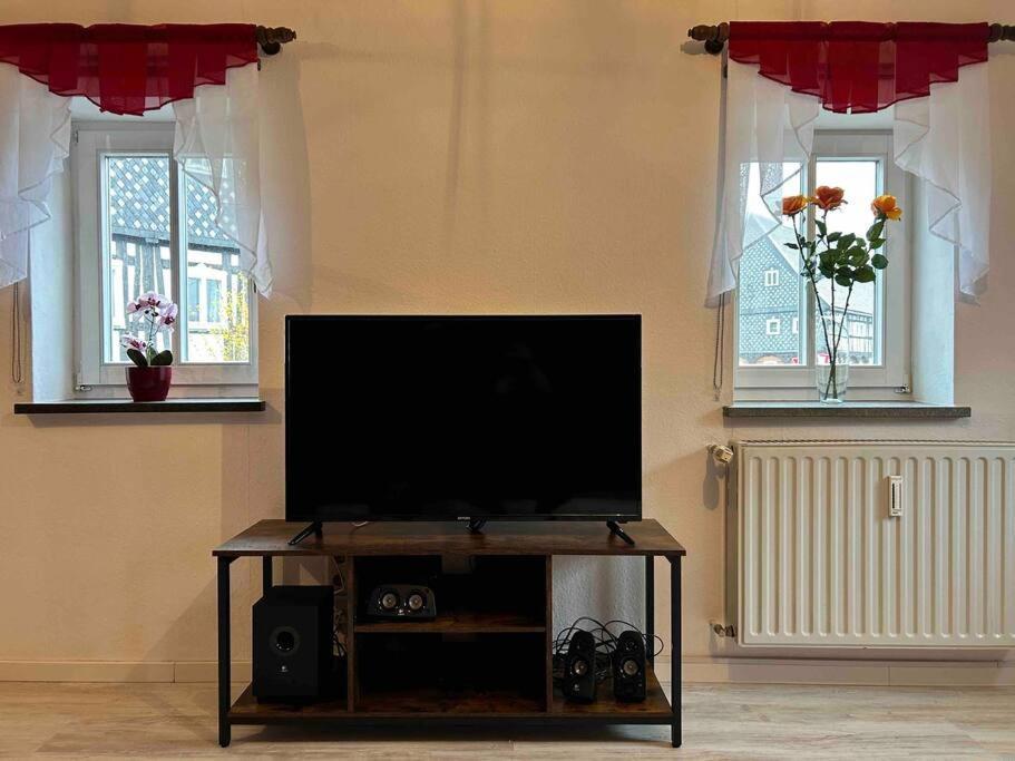 Maisonette-Fewo Fritz Mit Infrarotsauna Grossschonau Bagian luar foto