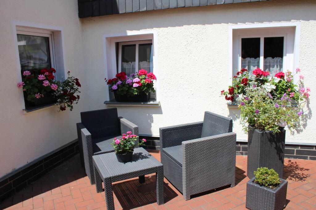 Maisonette-Fewo Fritz Mit Infrarotsauna Grossschonau Bagian luar foto