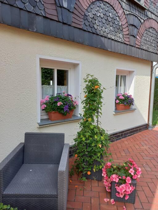 Maisonette-Fewo Fritz Mit Infrarotsauna Grossschonau Bagian luar foto